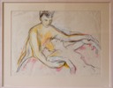 Venus Working    Drawings 2   £500 Conte and Chalk on paper 